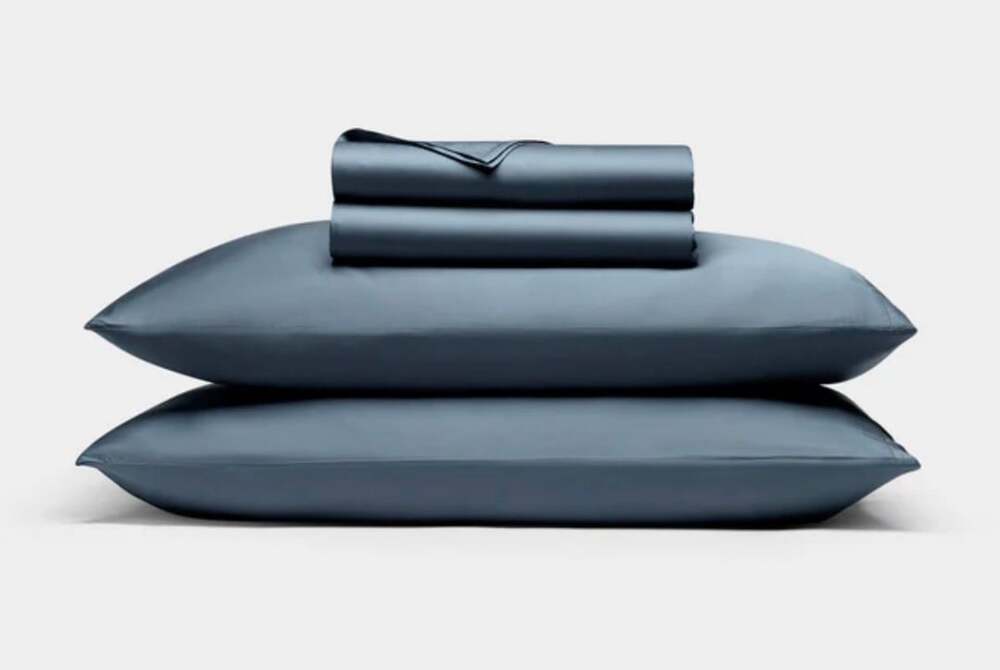 Cozy Earth Bamboo Sheet Set, King, Pacific Blue